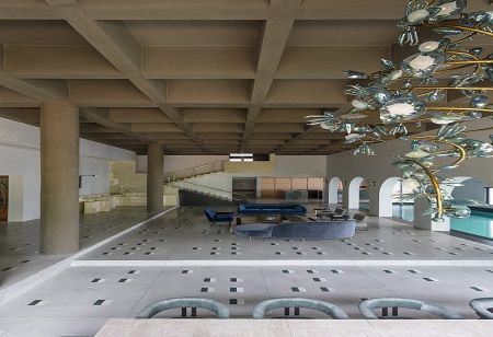 A harmonious blend of Brutalism & vibrancy: Sona Reddy Studio's spin on form & colours in Hyderabad's Jubilee Hills